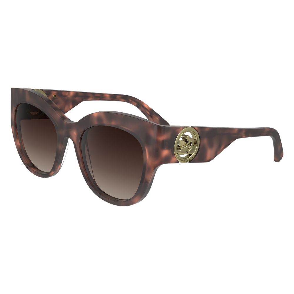 Longchamp Brown Acetate Sunglasses