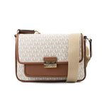 Michael Kors Beige Canvas Crossbody Bag - Zeiniez