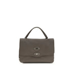 Zanellato Brown Calf Leather Bos Taurus Shoulder Bag - Zeiniez