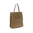 Zanellato Beige Calf Leather Bos Taurus Shoulder Bag - Zeiniez