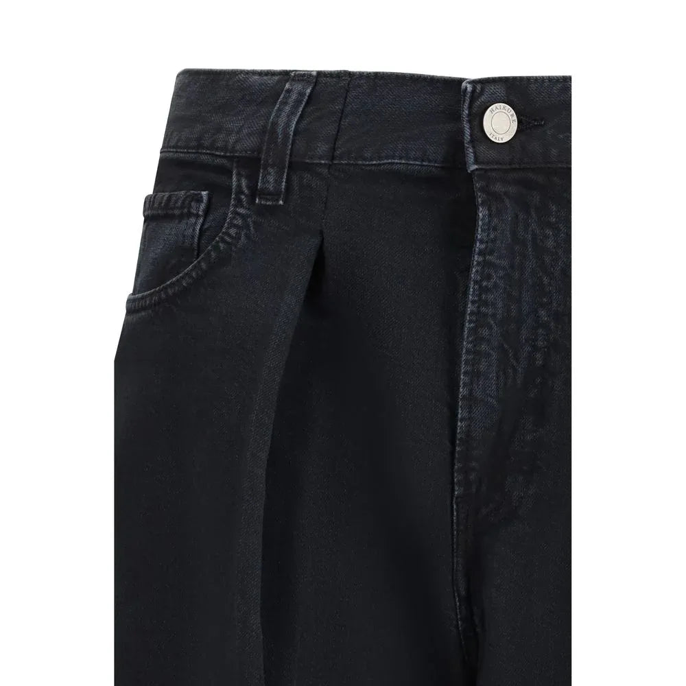 Haikure Black Cotton Jeans Denim - Zeiniez