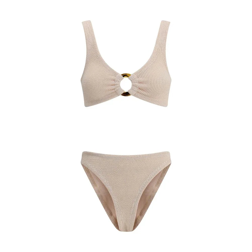 Hunza G Beige Polyamide Bikini - Zeiniez