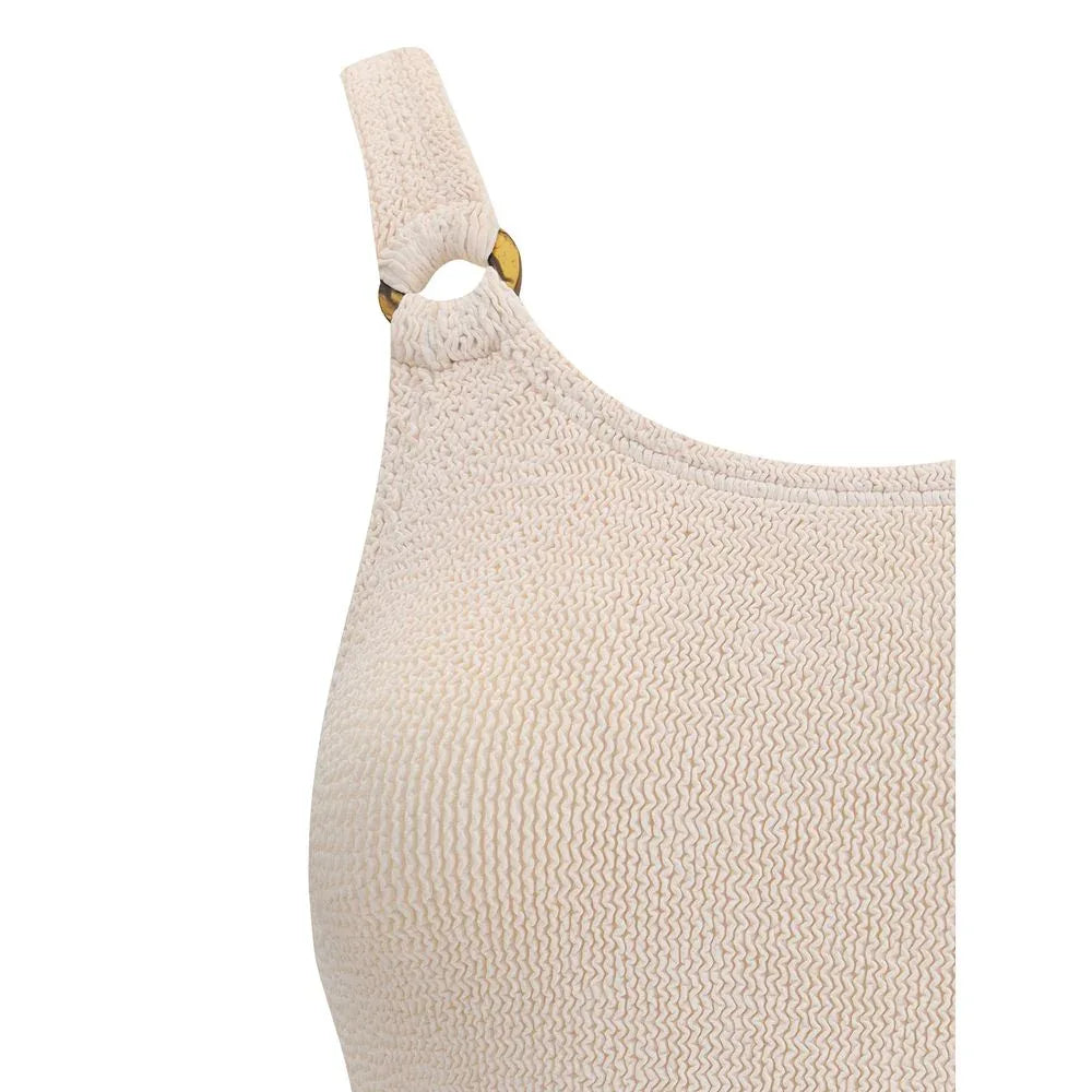Hunza G Beige Polyamide One-Piece Swimsuit - Zeiniez