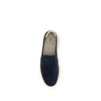 Brunello Cucinelli Blue Calf Leather Bos Taurus Espadrilles - Zeiniez