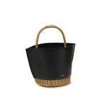 Sacai Black Calf Leather Bos Taurus Shoulder Bag - Zeiniez