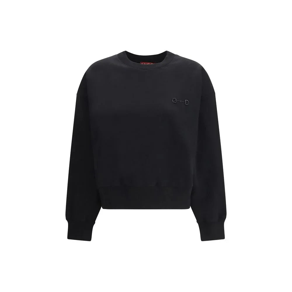 Gucci Black Cotton Sweatshirt - Zeiniez