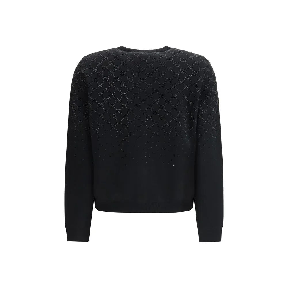 Gucci Black Wool Cardigan - Zeiniez