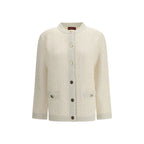 Gucci Beige Wool Cardigan - Zeiniez