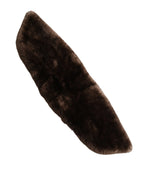 Dolce & Gabbana Brown Fur Shoulder Collar Neck Wrap 60cm x 14cm Scarf - Zeiniez