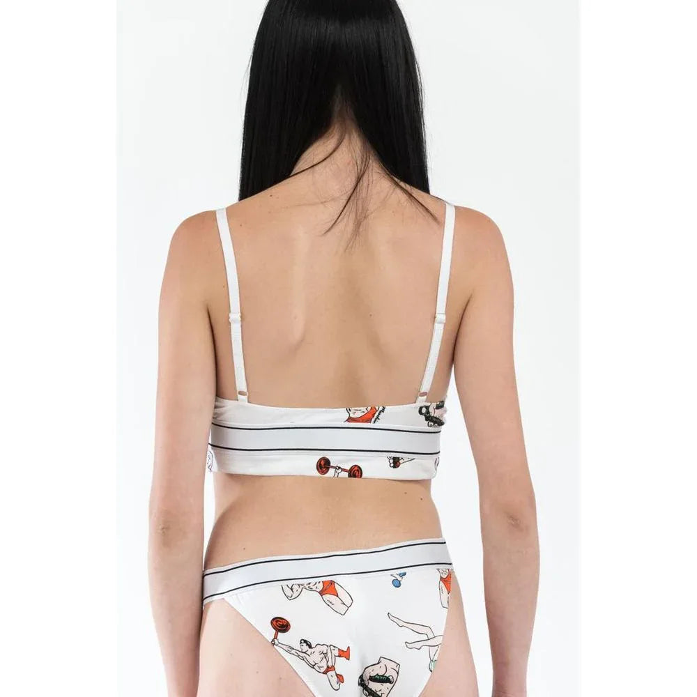 Moschino White Cotton Tank Tops - Zeiniez
