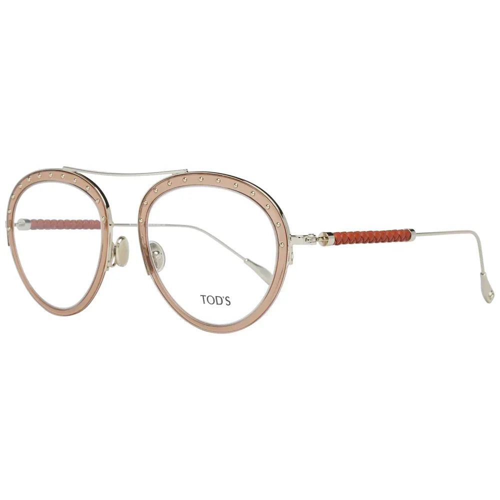 Tod's Brown Metal & Plastic Glasses (Frames) - Zeiniez