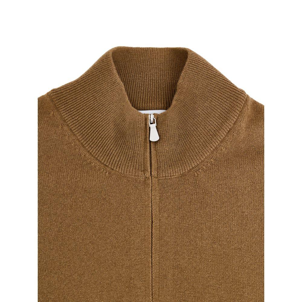 Gran Sasso Brown Wool Turtleneck - Zeiniez