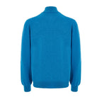 Gran Sasso Blue Wool Turtleneck - Zeiniez