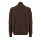Gran Sasso Brown Wool Cardigan - Zeiniez