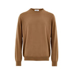 Gran Sasso Brown Wool Sweatshirt - Zeiniez
