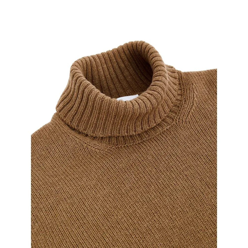 Gran Sasso Brown Wool Turtleneck - Zeiniez