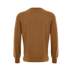 Gran Sasso Brown Wool Sweatshirt - Zeiniez