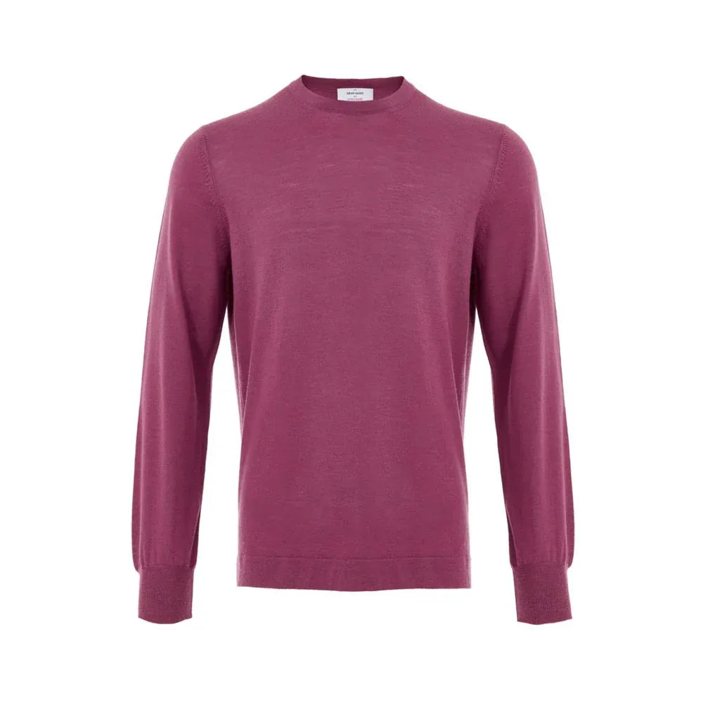 Gran Sasso Purple Wool Sweatshirt - Zeiniez