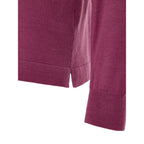 Gran Sasso Purple Wool Sweatshirt - Zeiniez