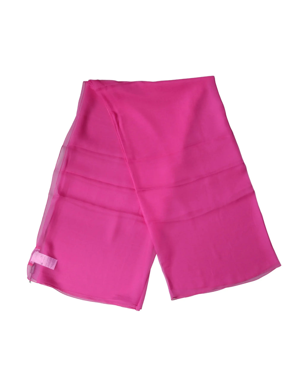 Dolce & Gabbana Pink Silk Neck Wrap Shawl Foulard 134cm x 131cm Scarf - Zeiniez