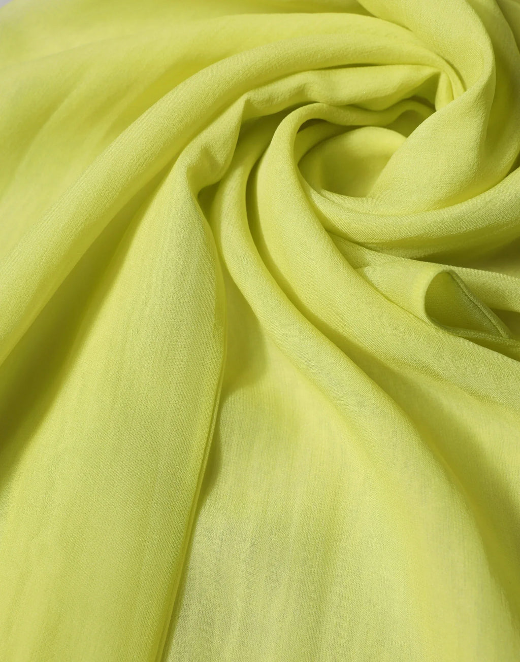 Dolce & Gabbana Yellow Green Silk Sash Foulard Stole 292cm x 19cm Scarf - Zeiniez
