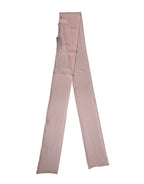 Dolce & Gabbana Light Pink Silk Neck Wrap Shawl Stole 272cm x 120cm Scarf - Zeiniez