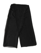 Dolce & Gabbana Black Silk Neck Wrap Shawl Stole 167cm x 126cm Scarf - Zeiniez