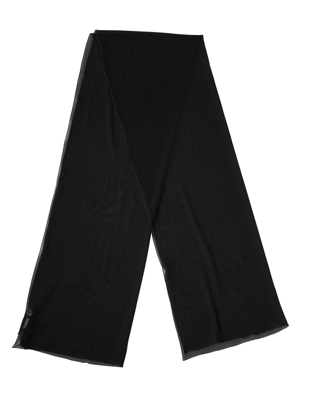 Dolce & Gabbana Black Silk Neck Wrap Shawl Stole 200cm x 64cm Scarf - Zeiniez