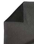 Dolce & Gabbana Black Silk Neck Wrap Shawl Stole 200cm x 64cm Scarf - Zeiniez