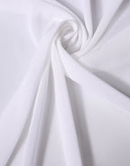 Dolce & Gabbana White Silk Neck Wrap Shawl Stole 200cm x 64cm Scarf - Zeiniez