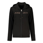 Freddy Black Cotton Women's Hoodie