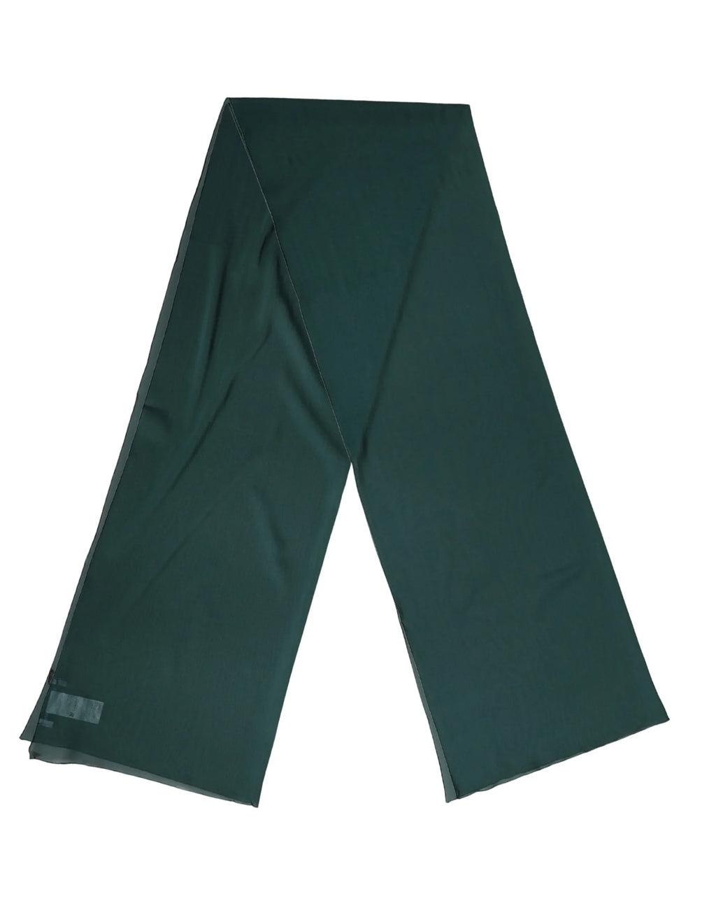 Dolce & Gabbana Dark Green Silk Neck Wrap Shawl Stole 200cm x 64c Scarf - Zeiniez