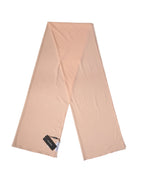 Dolce & Gabbana Peach Silk Neck Wrap Shawl Women Stole 200cm x 64cm Scarf - Zeiniez