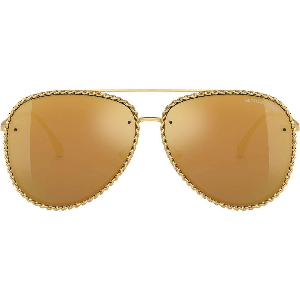 Michael Kors Gold Metal Sunglasses
