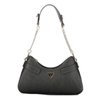 Guess Jeans Black Polyurethane Women's Handbag