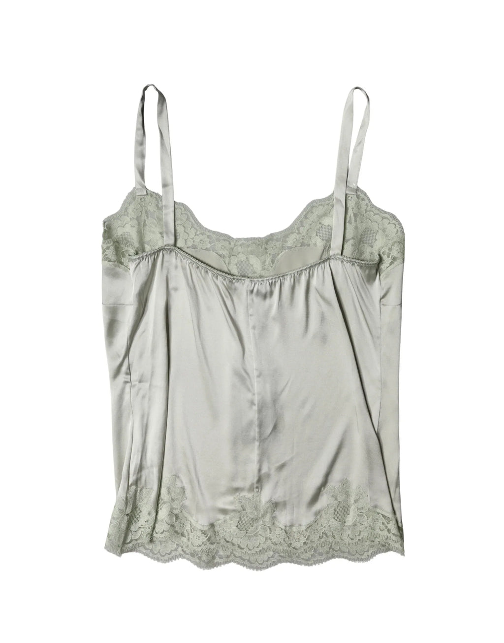Dolce & Gabbana Light Green Floral Lace Lingerie Top Underwear - Zeiniez