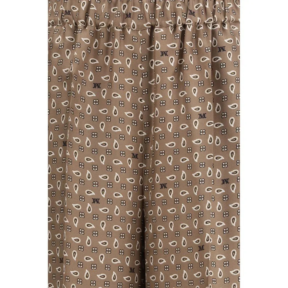 Max Mara Multicolor Silk Pants - Zeiniez