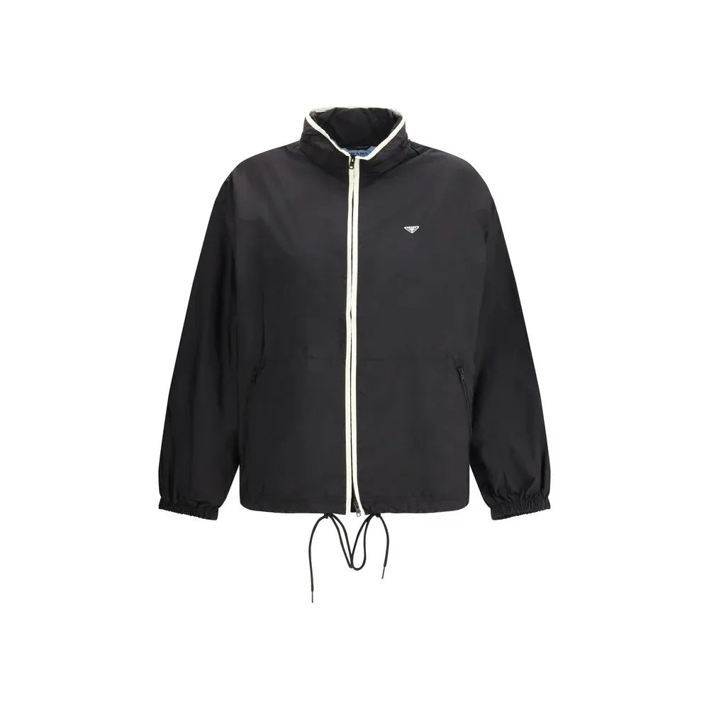 Prada Black Polyamide Shell Jacket - Zeiniez