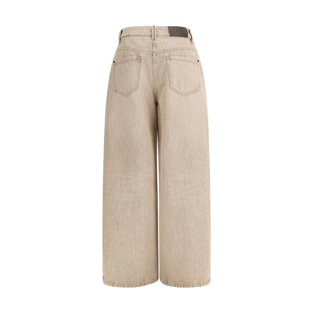 Brunello Cucinelli Beige Cotton Jeans Denim - Zeiniez
