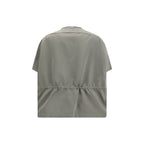 Rick Owens Bicolor Polyester Sleveless Jacket - Zeiniez
