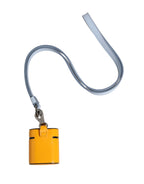 Dolce & Gabbana Case Yellow Calf Leather Logo Flip Holder Strap Airpods - Zeiniez