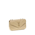 Saint Laurent Beige Lamb Ovis Aries Aries Shoulder Bag - Zeiniez