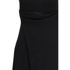 Ami Paris Black Viscose Casual Dress - Zeiniez