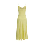 Balmain Bicolor Silk Casual Dress