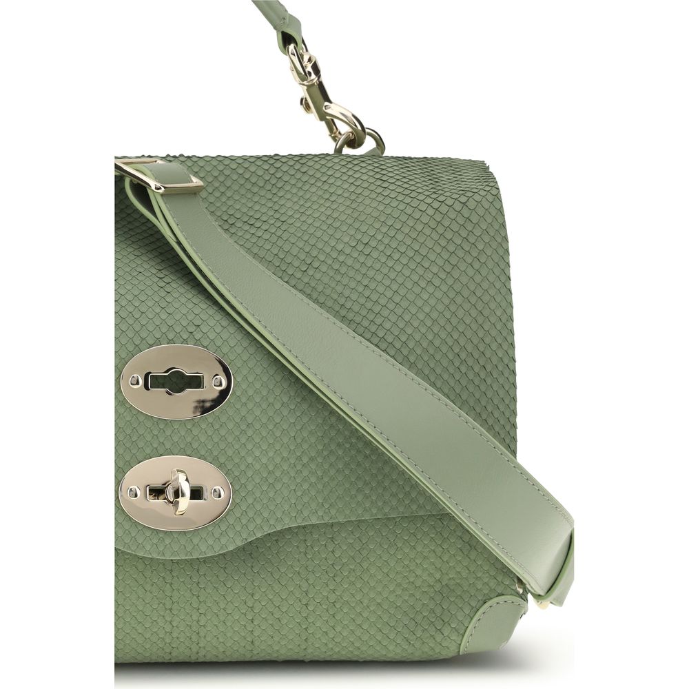 Zanellato Bicolor Calf Leather Bos Taurus Handbag