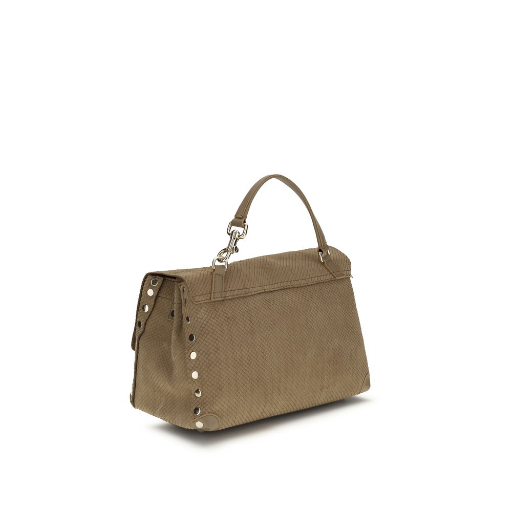 Zanellato Beige Calf Leather Bos Taurus Handbag