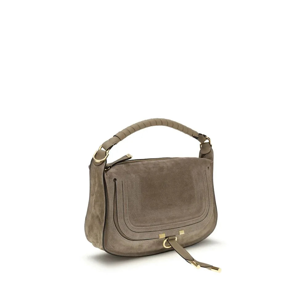 Chloé Beige Calf Leather Bos Taurus Shoulder Bag - Zeiniez