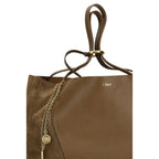 Chloé Brown Calf Leather Bos Taurus Shoulder Bag - Zeiniez