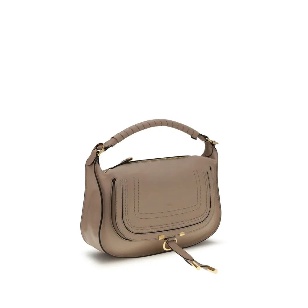 Chloé Gray Calf Leather Bos Taurus Shoulder Bag - Zeiniez
