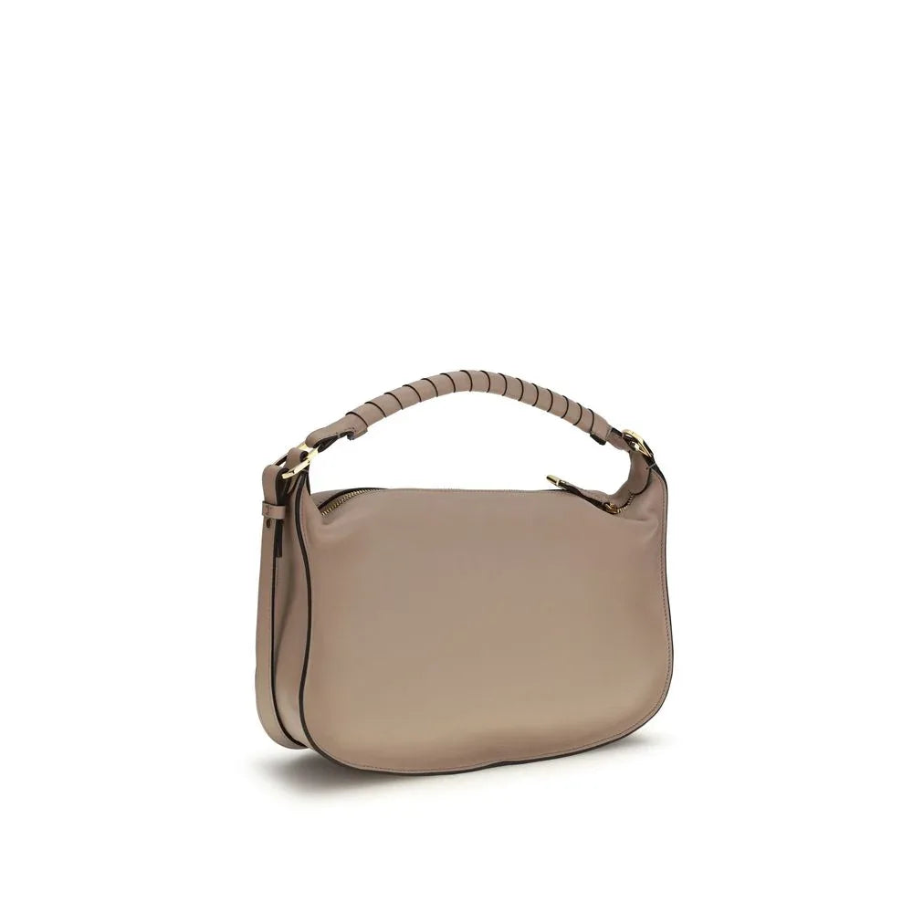Chloé Gray Calf Leather Bos Taurus Shoulder Bag - Zeiniez